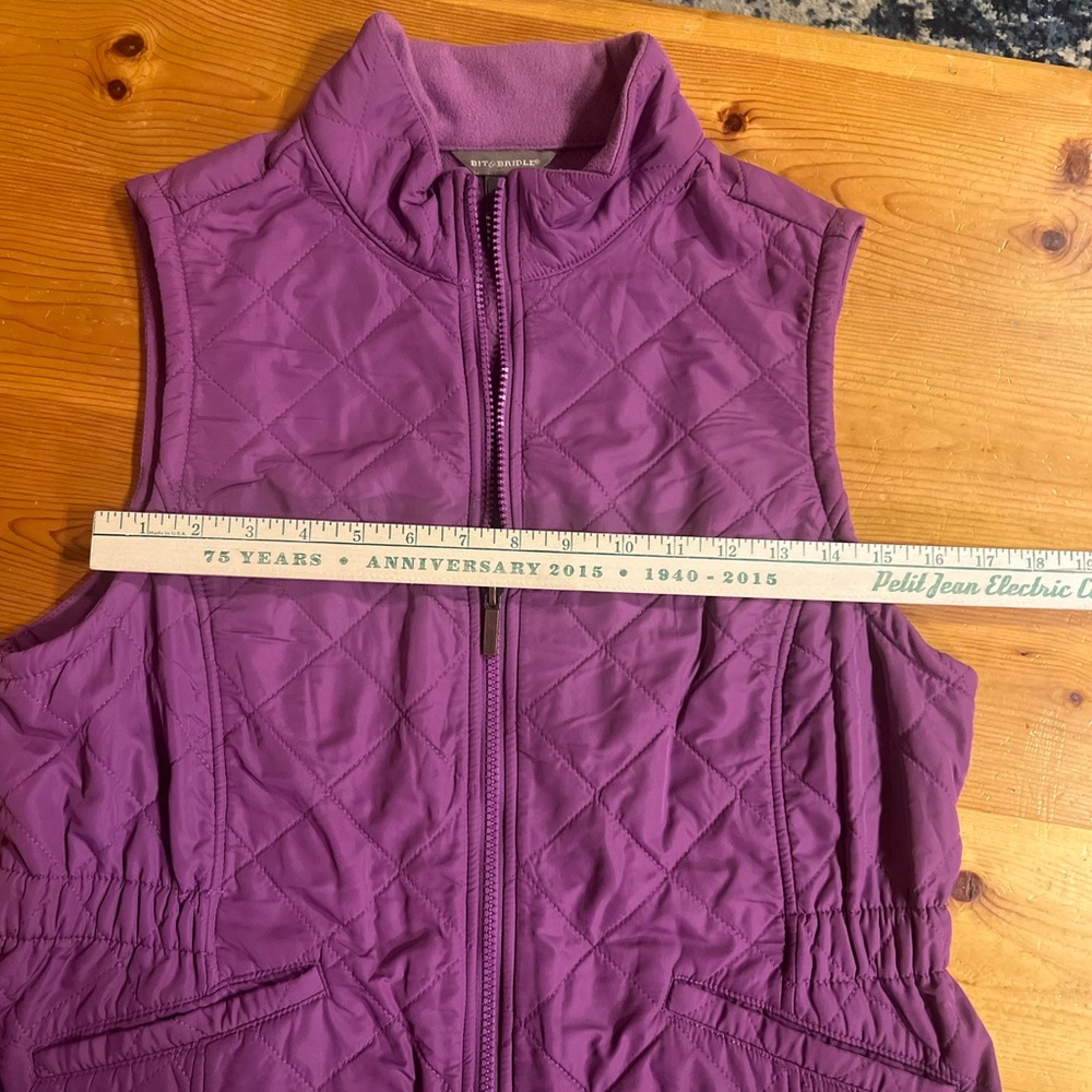 Bit & Bridle Vibrant Purple Vest - Picture 8 of 8